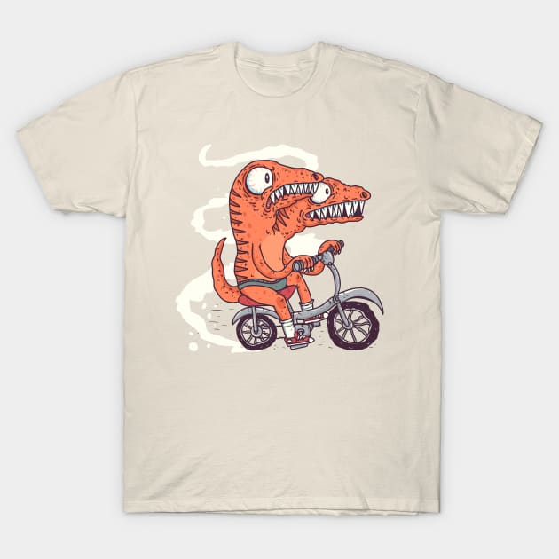 T-Rex Cyclers T-Shirt by hex